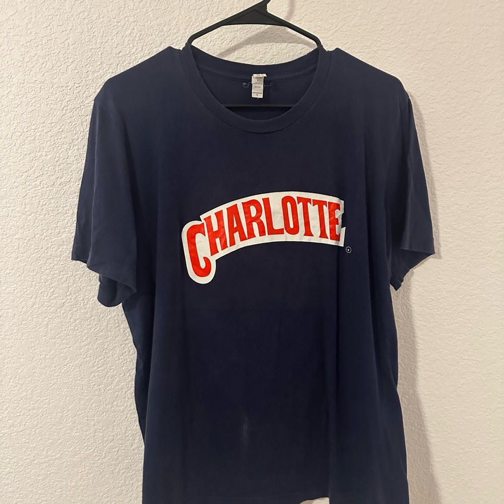 Charlotte Navy‎ T-Shirt